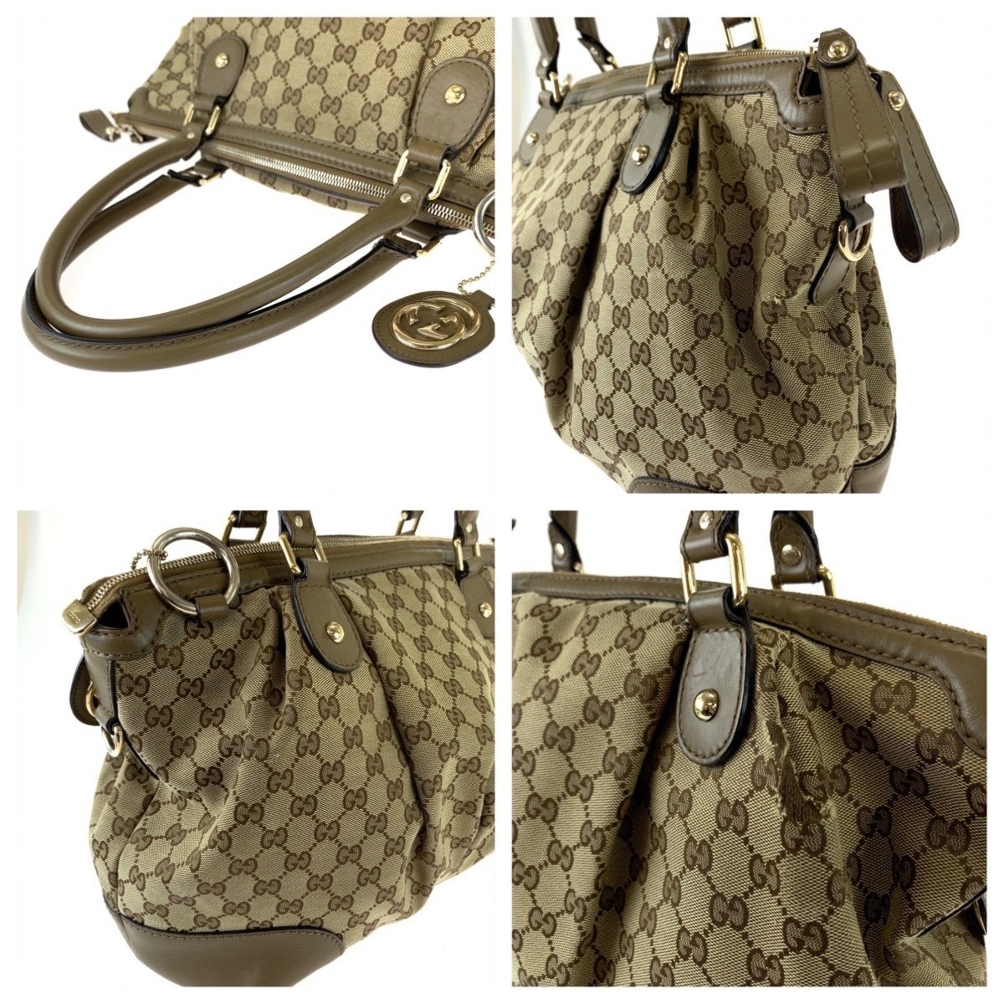 Gucci Gucci GG canvas tote Size ONE SIZE - 4 Thumbnail