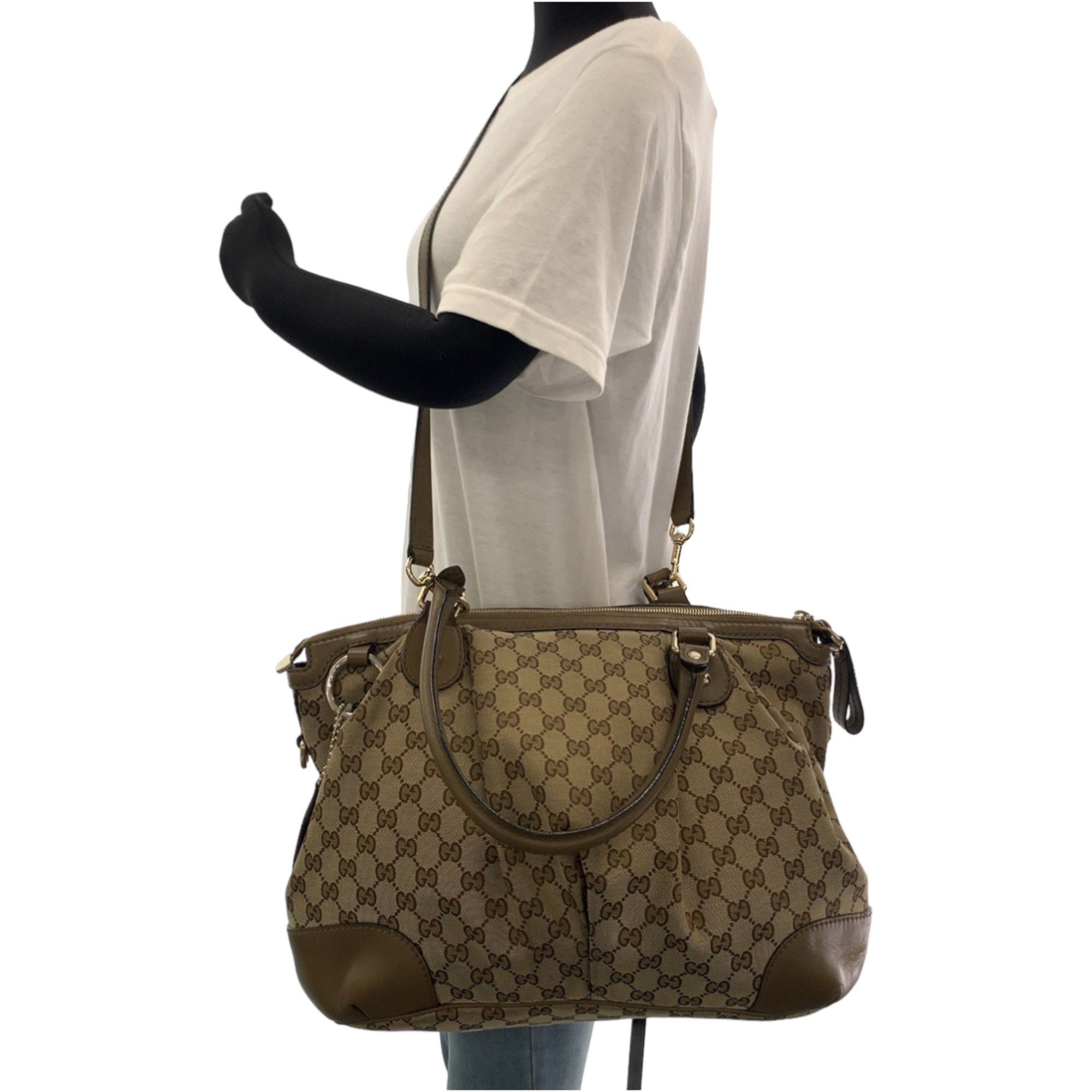 Gucci Gucci GG canvas tote Size ONE SIZE - 10 Thumbnail