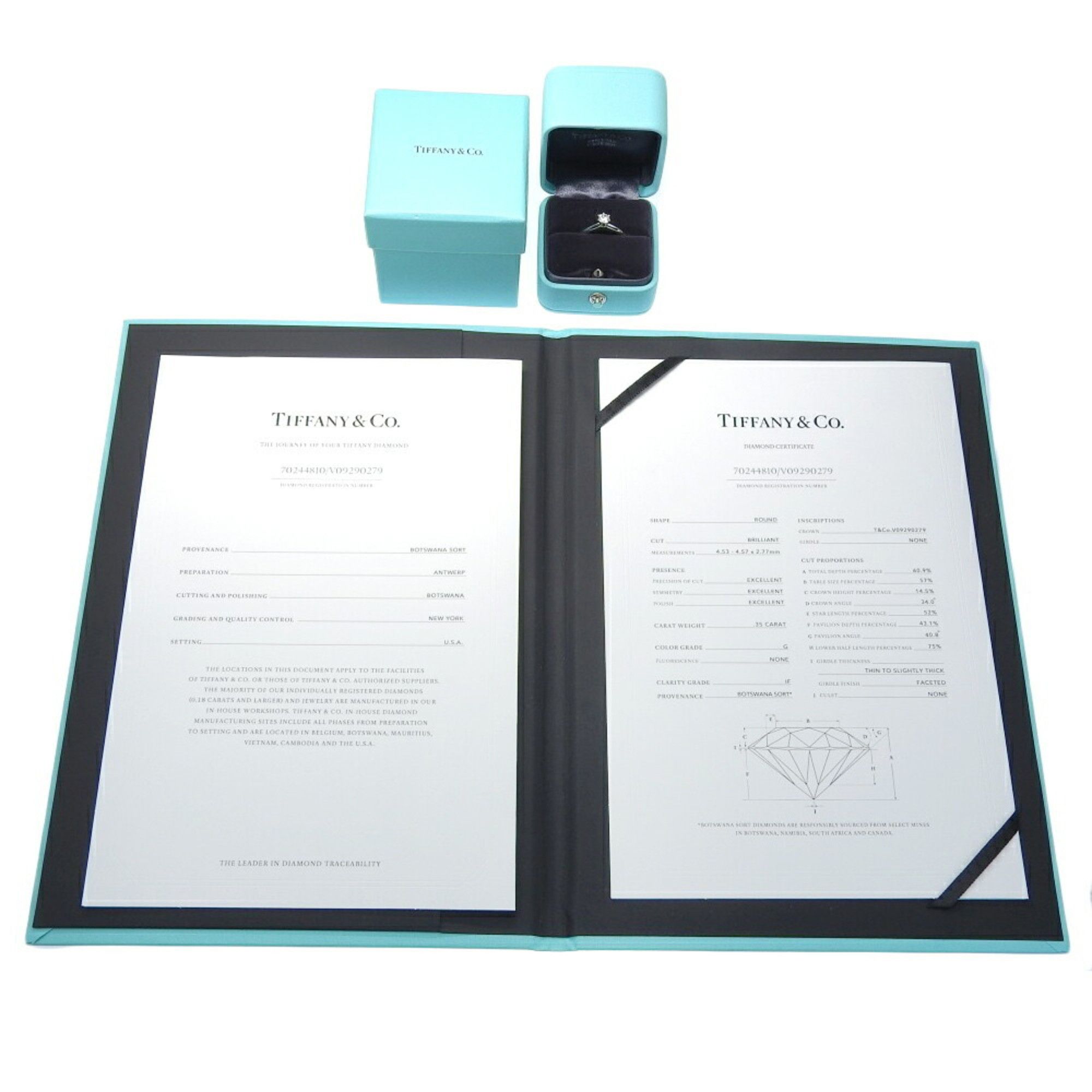 Tiffany & Co. Tiffany & Co Solitaire ring Size ONE SIZE - 5 Thumbnail