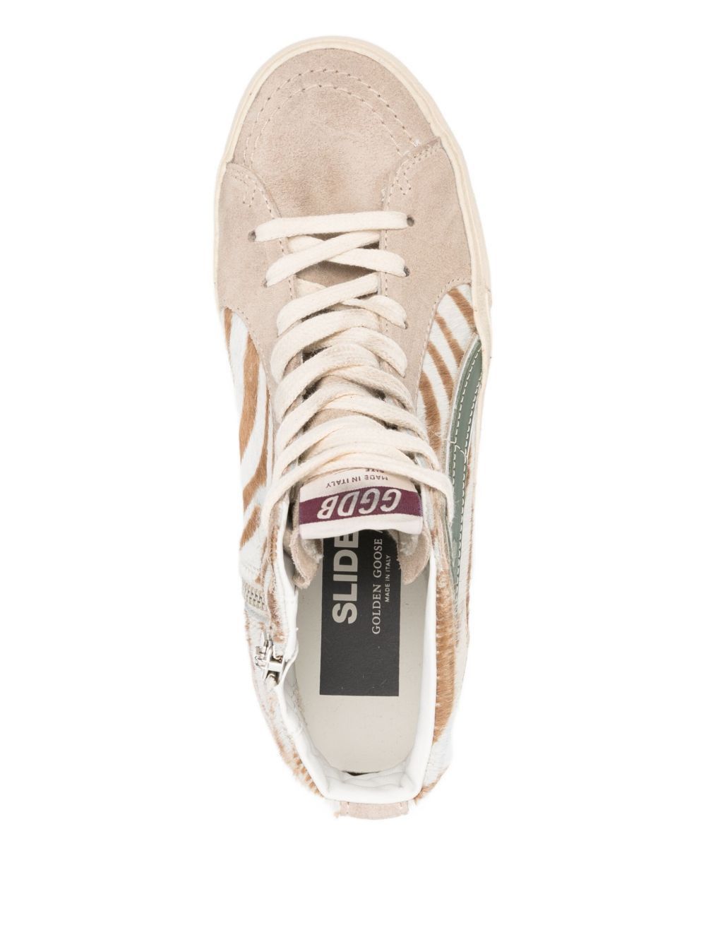 Golden Goose SLIDE CLASSIC LEATHER SNEAKERS Size US 7 / IT 37 - 2 Thumbnail
