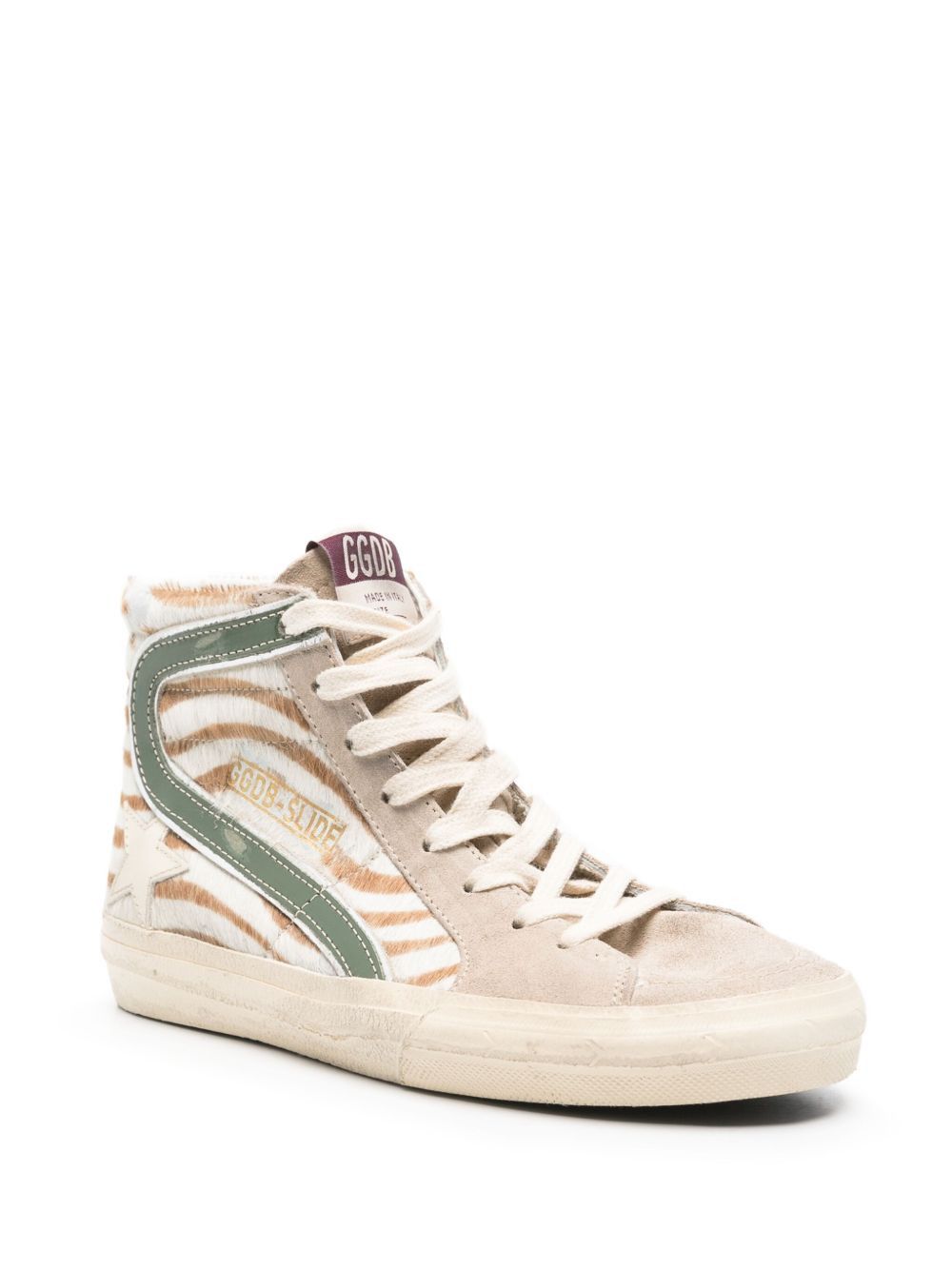 Golden Goose SLIDE CLASSIC LEATHER SNEAKERS Size US 7 / IT 37 - 4 Thumbnail