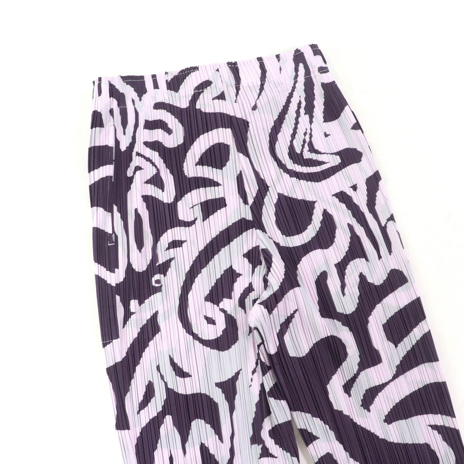 Issey Miyake Issey Miyake PLEATS PLEASE SEEKER Animal Print Pants Others Pants PP33JF713 DUTY FREE for USA Size ONE SIZE - 4 Thumbnail