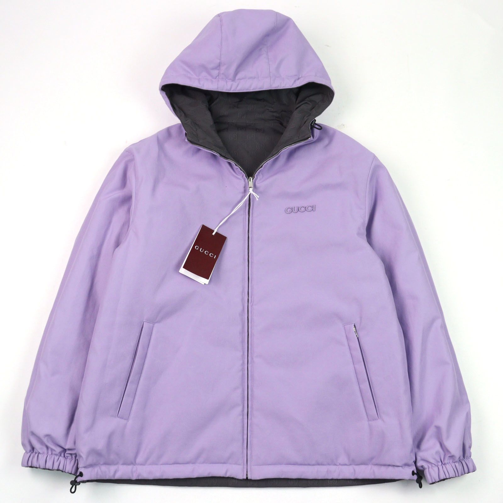 Gucci Gucci Gucci Reversible Hooded Padded Composite Fiber Jacket Others Outerwear 795697 DUTY FREE for USA Size ONE SIZE - 4 Thumbnail