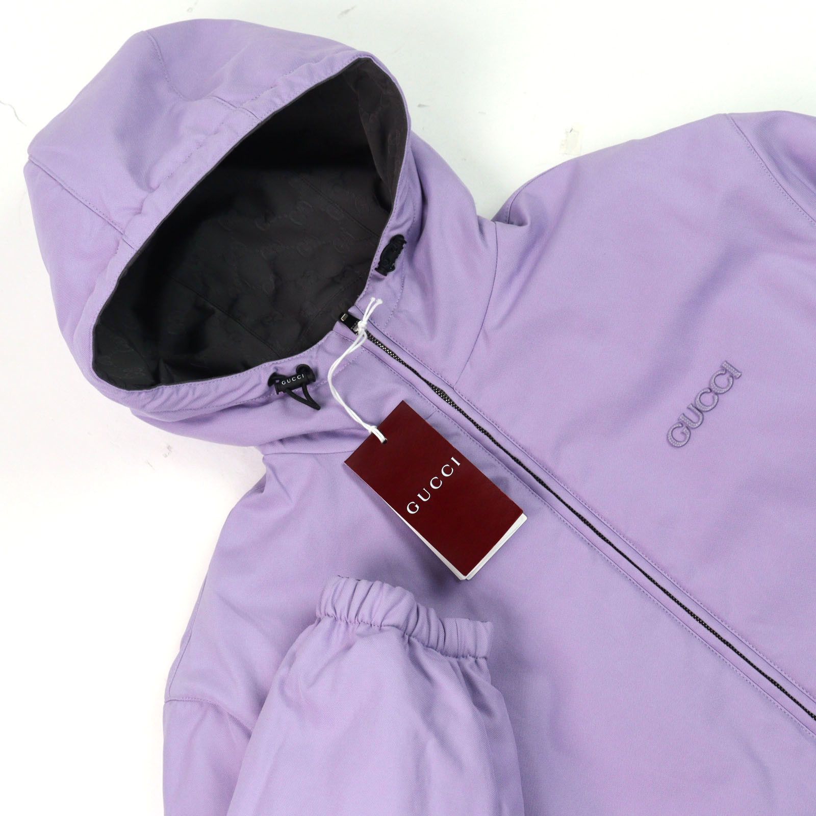 Gucci Gucci Gucci Reversible Hooded Padded Composite Fiber Jacket Others Outerwear 795697 DUTY FREE for USA Size ONE SIZE - 5 Thumbnail