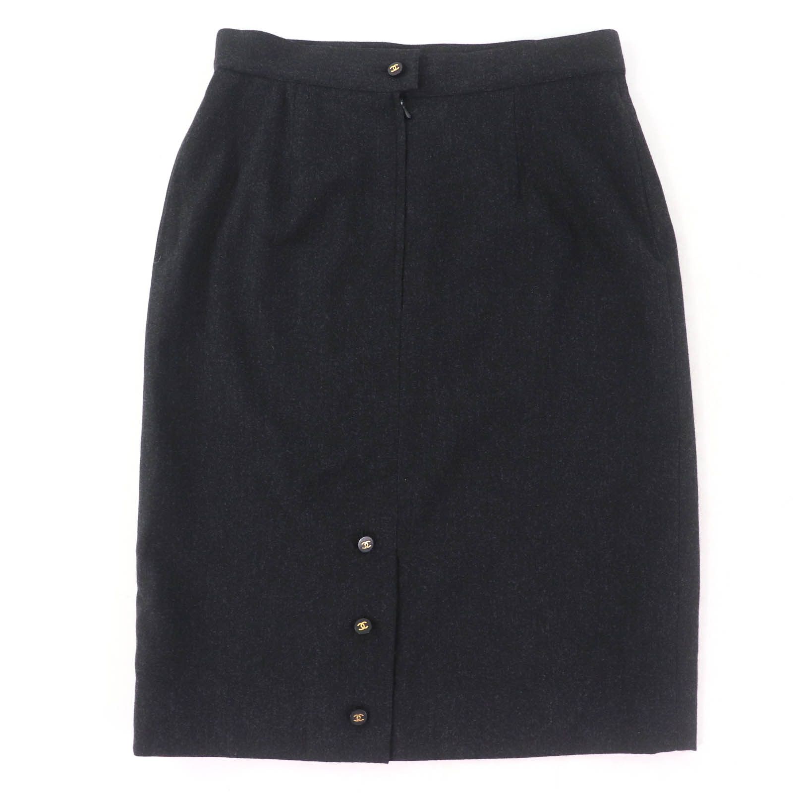 Chanel Chanel Chanel COCO Mark Button Skirt Others Skirts P05858V03532 DUTY FREE for USA Size ONE SIZE - 2 Thumbnail