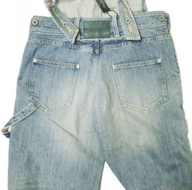 Other Other Ballet by BACKLASH Camouflage Suede Denim Overall Cotton Jeans RL954-01 DUTY FREE for USA Size ONE SIZE - 6 Thumbnail