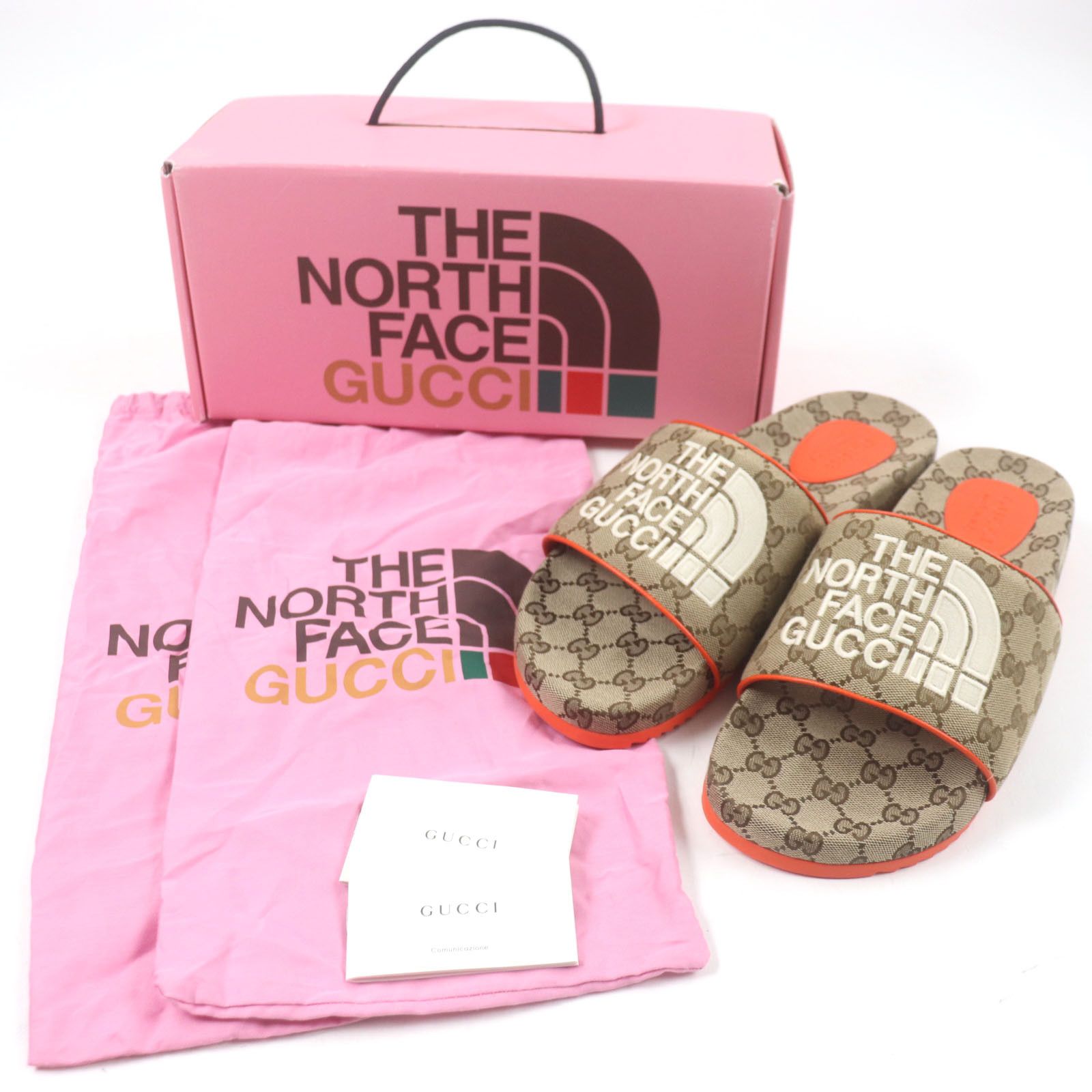 Gucci Gucci Gucci×The North Face Sandals GG canvas Sandals Canvas Other 679904 Size ONE SIZE - 2 Thumbnail