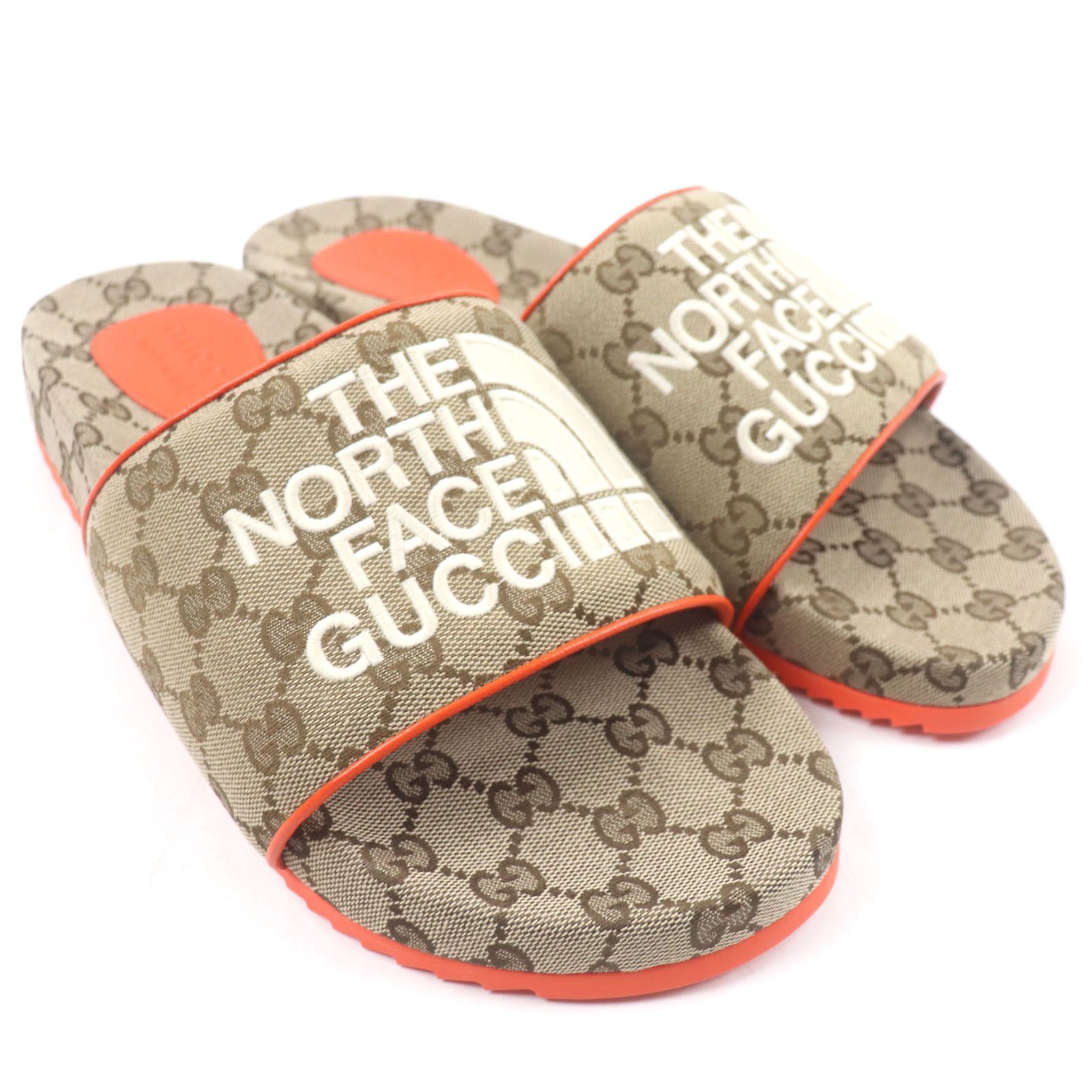 Gucci Gucci Gucci×The North Face Sandals GG canvas Sandals Canvas Other 679904 Size ONE SIZE - 3 Thumbnail