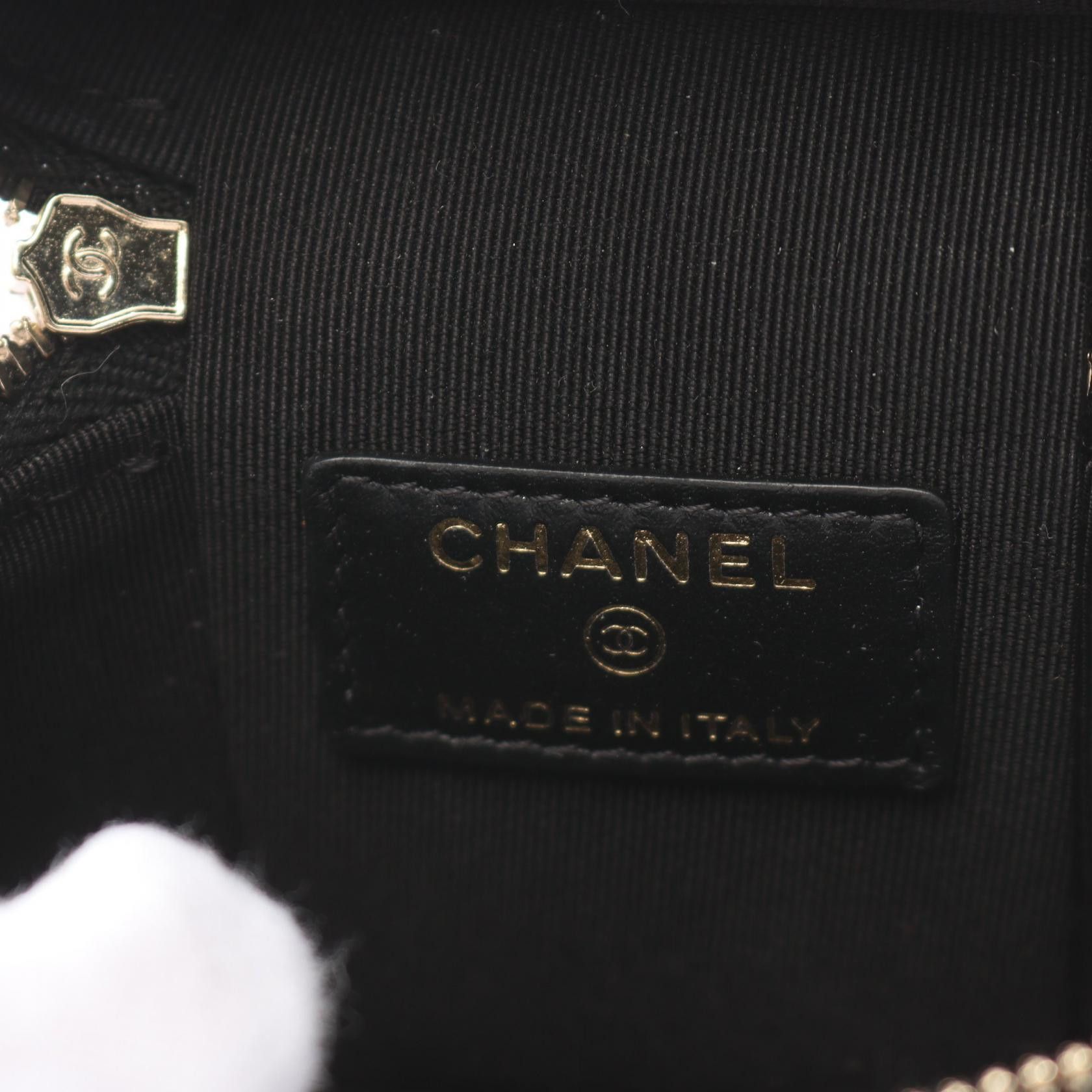 Chanel Chanel Chanel Matelasse Small Vanity Case Leather 2way Shoulder Bag Leather Vanity Bag AP2503 Size ONE SIZE - 4 Thumbnail