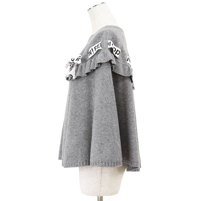 Fendi Fendi Fendi WOW! OOPS! Wool Blend Cape Others Tops DUTY FREE for USA Size ONE SIZE - 6 Thumbnail