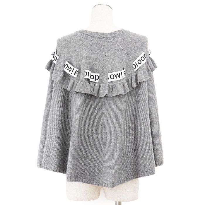 Fendi Fendi Fendi WOW! OOPS! Wool Blend Cape Others Tops DUTY FREE for USA Size ONE SIZE - 8 Thumbnail