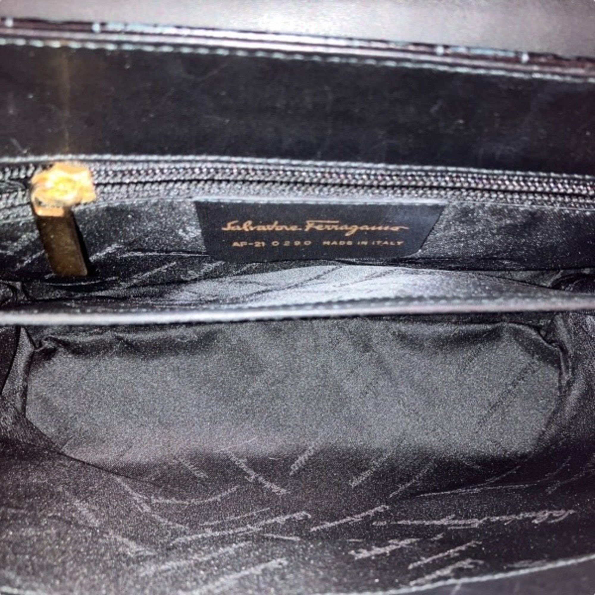 Salvatore Ferragamo Salvatore Ferragamo Iconic Top Handle handbag Size ONE SIZE - 6 Thumbnail