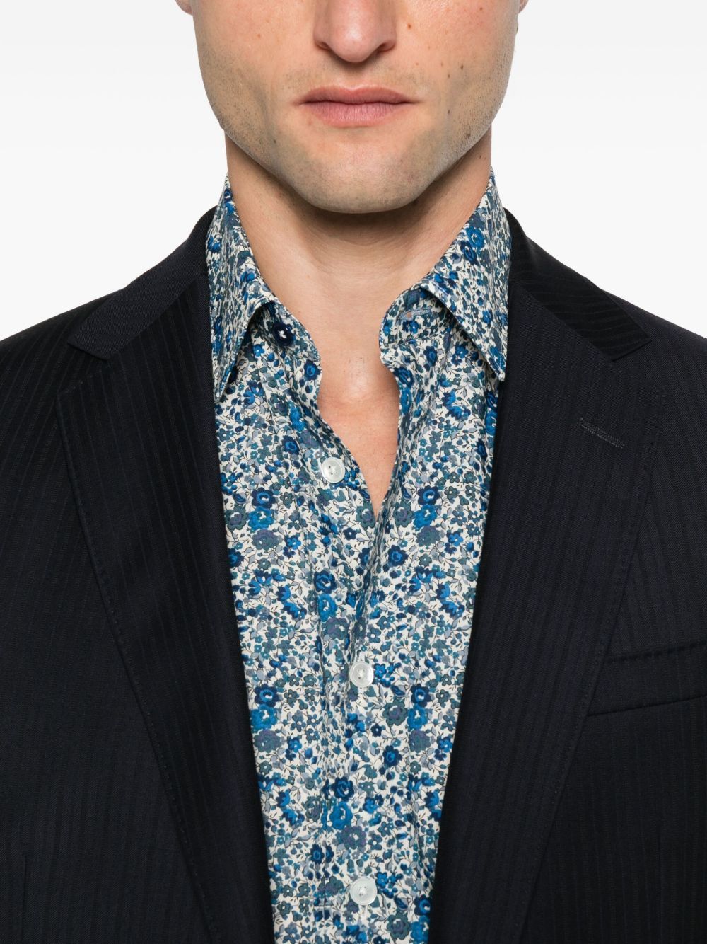 Paul Smith PRINTED SHIRT Size US M / EU 48-50 / 2 - 2 Thumbnail
