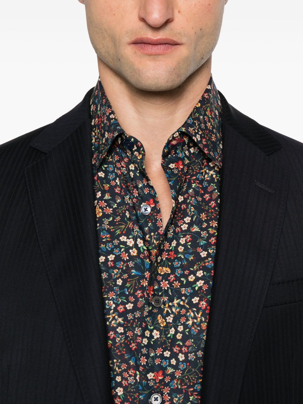 Paul Smith PRINTED SHIRT Size US XL / EU 56 / 4 - 5 Thumbnail