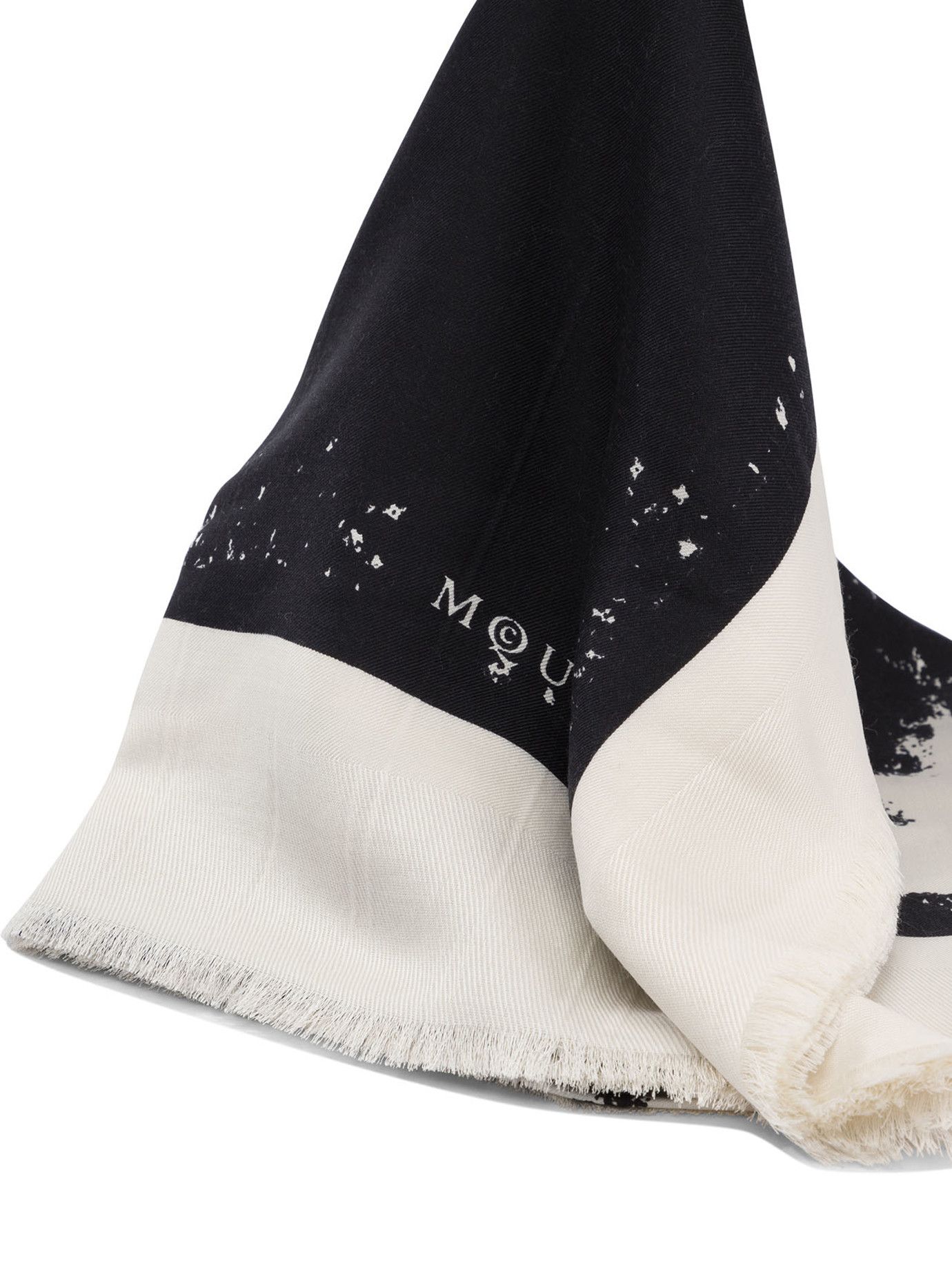 Alexander McQueen Scarf With Logo Mcqueen Size ONE SIZE - 2 Thumbnail