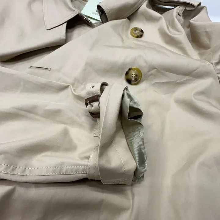 Burberry Burberry Beige Double-Breasted Long Sleeve Trench Coat Size US L / EU 52-54 / 3 - 7 Thumbnail