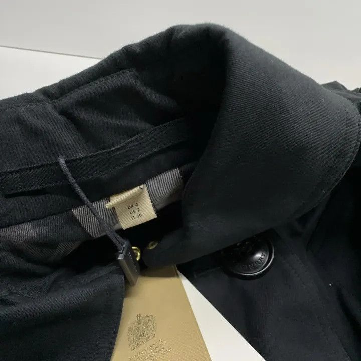 Burberry Burberry Black Double-Breasted Long Sleeve Trench Coat Size US S / EU 44-46 / 1 - 4 Thumbnail