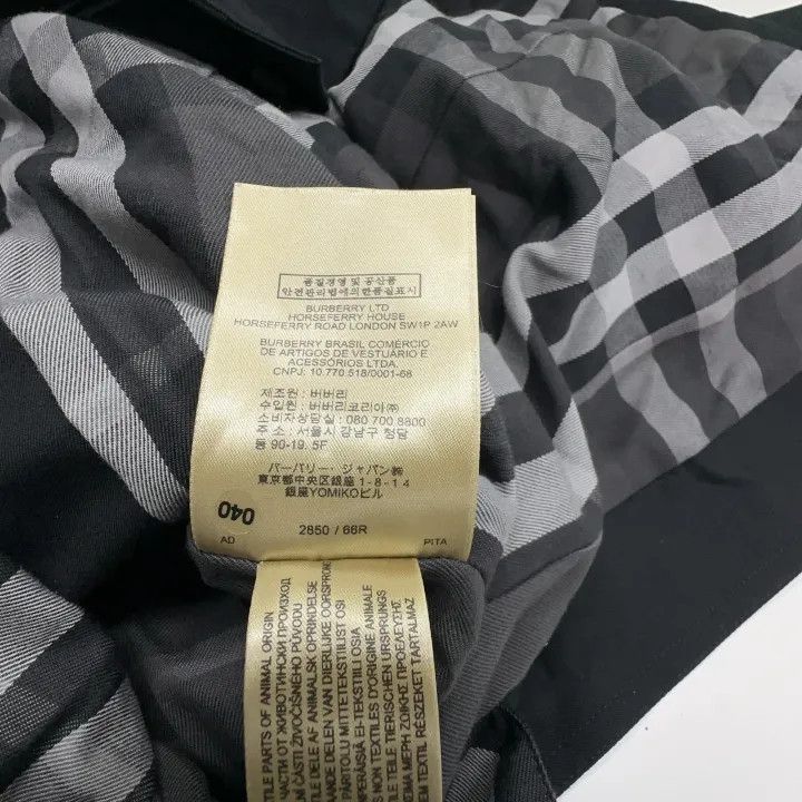 Burberry Burberry Black Double-Breasted Long Sleeve Trench Coat Size US S / EU 44-46 / 1 - 6 Thumbnail