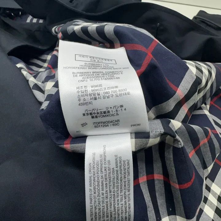Burberry Burberry Double-Breasted Belted Long Sleeve Coat Size US L / EU 52-54 / 3 - 4 Thumbnail