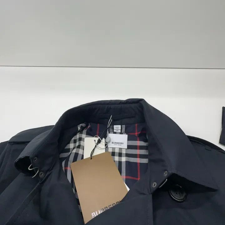 Burberry Burberry Double-Breasted Belted Long Sleeve Coat Size US L / EU 52-54 / 3 - 7 Thumbnail