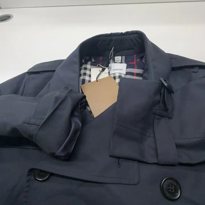 Burberry Burberry Double-Breasted Belted Long Sleeve Coat Size US L / EU 52-54 / 3 - 8 Thumbnail