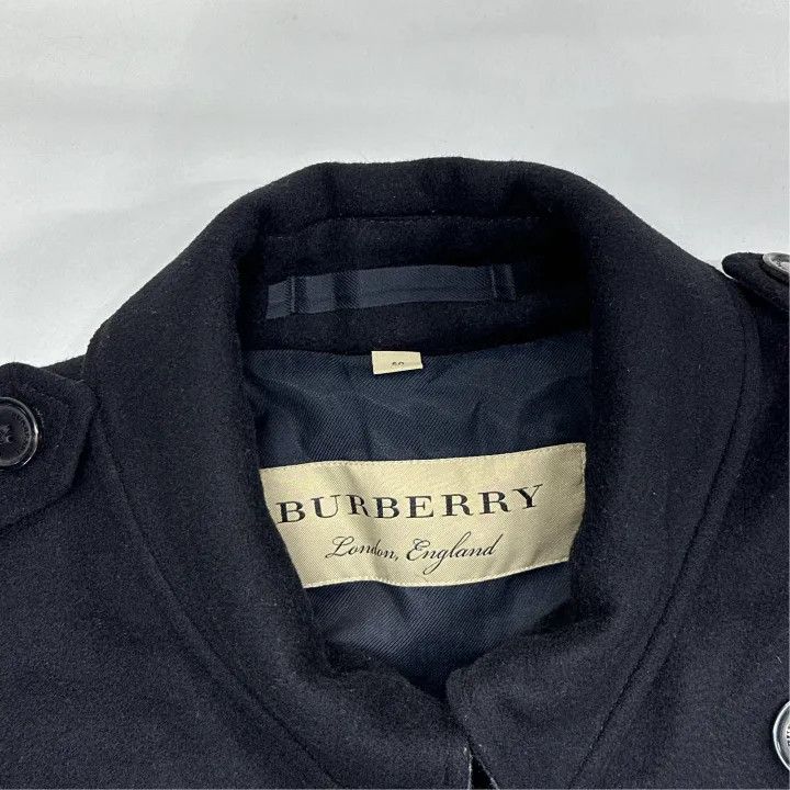 Burberry Burberry Wool Coat for Men in Black Size US L / EU 52-54 / 3 - 6 Thumbnail