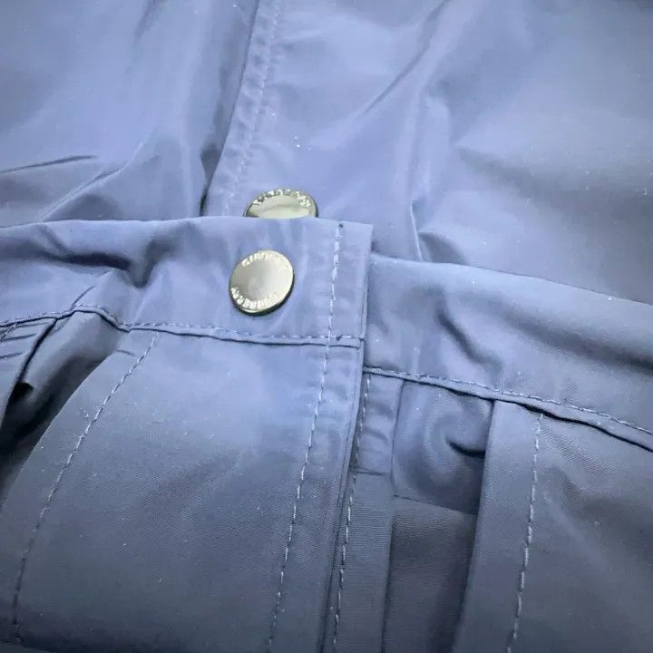 Burberry Burberry Hooded Jacket in Dark Blue Size US L / EU 52-54 / 3 - 15 Thumbnail