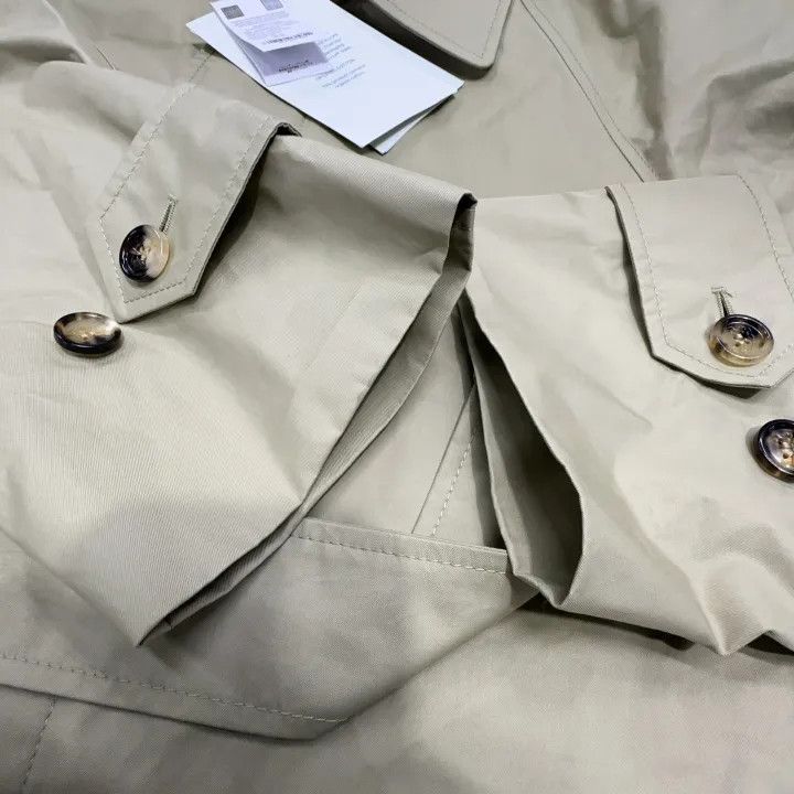 Burberry Burberry Beige Long Sleeve Trench Coat for Men Size US L / EU 52-54 / 3 - 7 Thumbnail