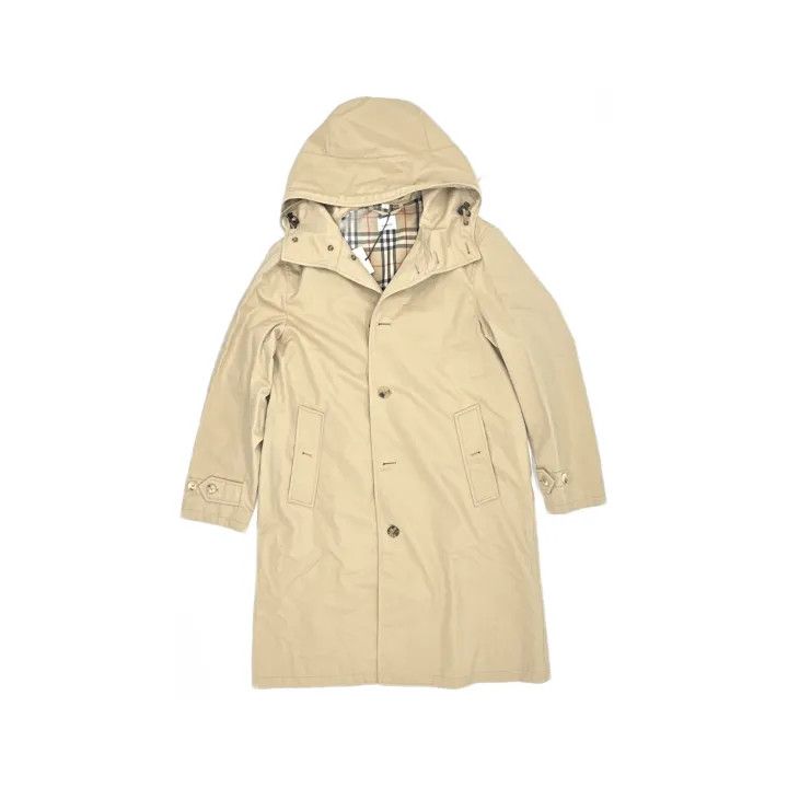 Burberry Burberry Hooded Lightweight Mid-Length Coat Size US L / EU 52-54 / 3 - 2 Thumbnail