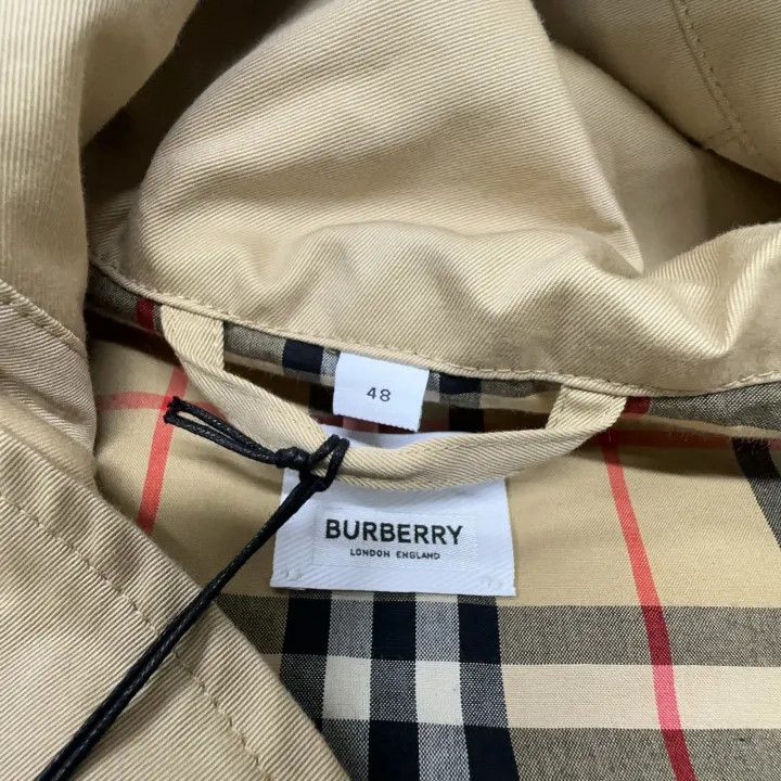 Burberry Burberry Hooded Lightweight Mid-Length Coat Size US L / EU 52-54 / 3 - 4 Thumbnail