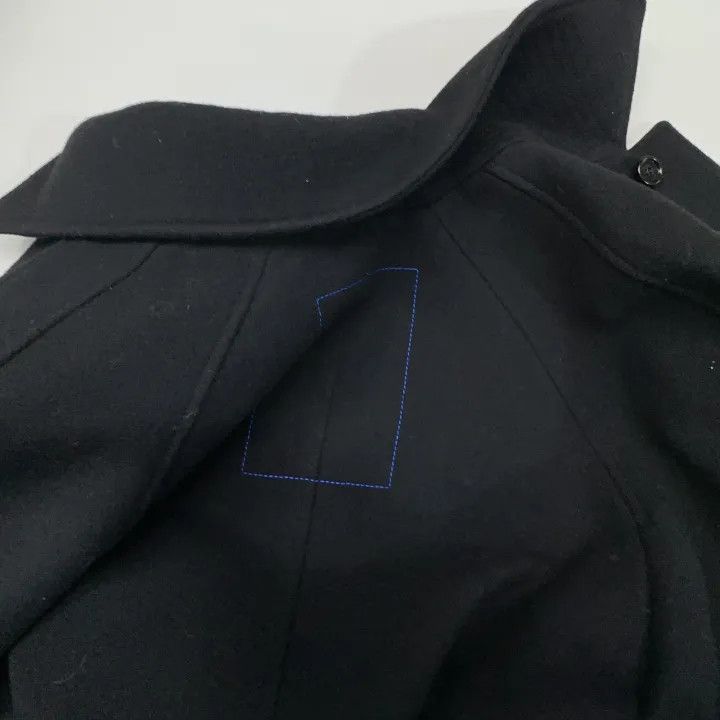 Burberry Burberry Black Long Sleeve Buttoned Coat Size US L / EU 52-54 / 3 - 6 Thumbnail