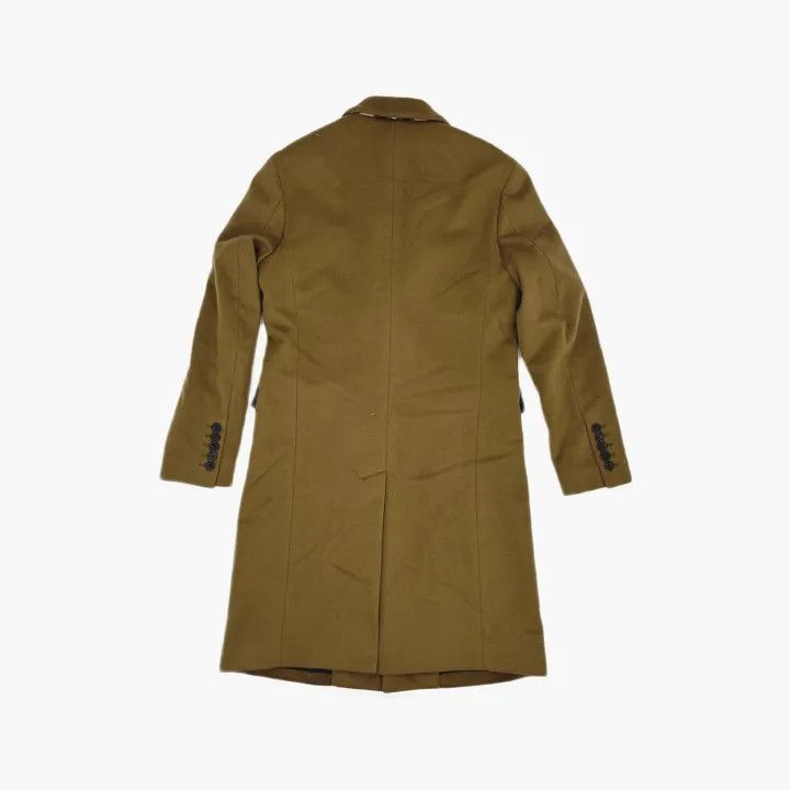 Burberry Burberry Brown Wool Blend Long Coat for Men Size US L / EU 52-54 / 3 - 3 Thumbnail