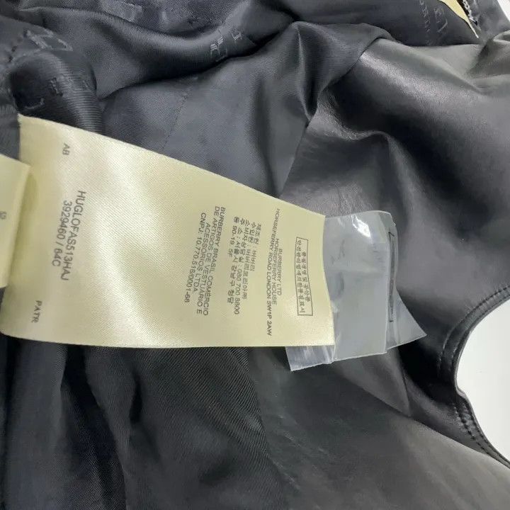 Burberry Burberry Stylish Solid Black Leather Jacket Size US L / EU 52-54 / 3 - 4 Thumbnail