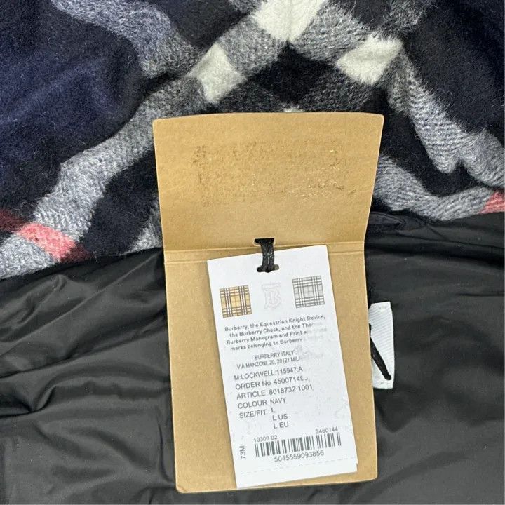 Burberry Burberry Men's Removable Sleeve Down Jacket Size US L / EU 52-54 / 3 - 4 Thumbnail
