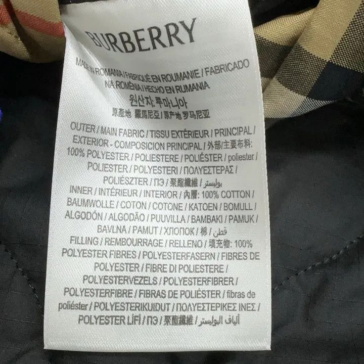 Burberry Burberry Black Reversible Long Sleeve Jacket Size US L / EU 52-54 / 3 - 6 Thumbnail