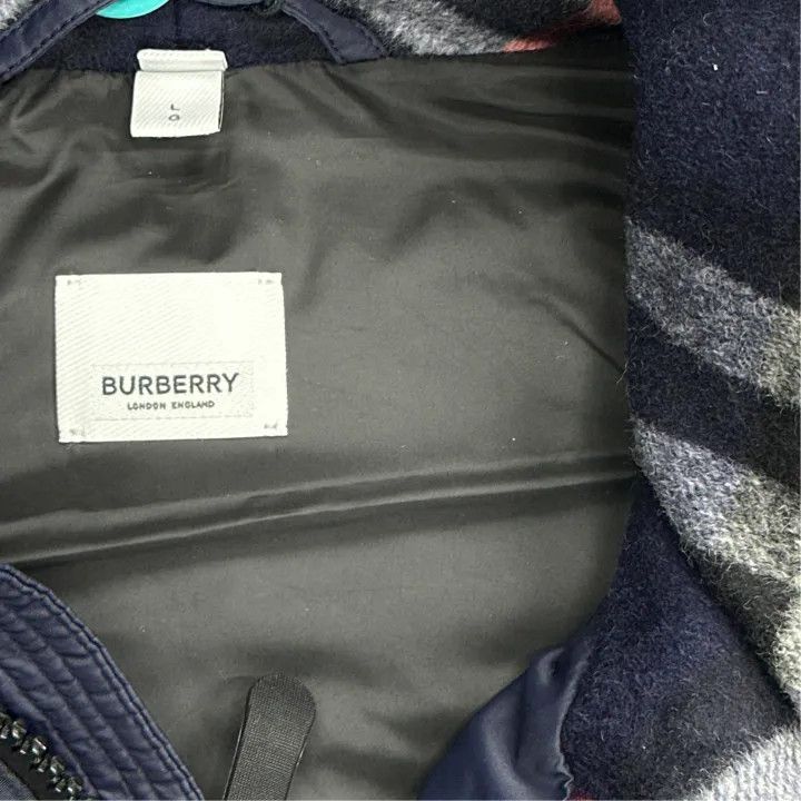 Burberry Burberry Navy Blue Detachable Sleeve Down Jacket Size US L / EU 52-54 / 3 - 2 Thumbnail
