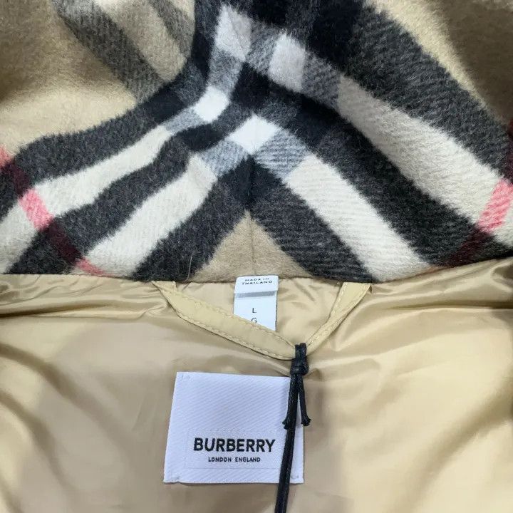 Burberry Burberry Hooded Zip Front Puffer Jacket Size US L / EU 52-54 / 3 - 5 Thumbnail