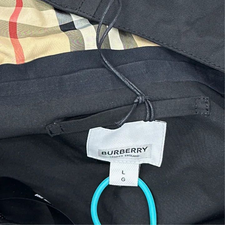 Burberry Burberry Black Logo Hooded Jacket Size US L / EU 52-54 / 3 - 2 Thumbnail