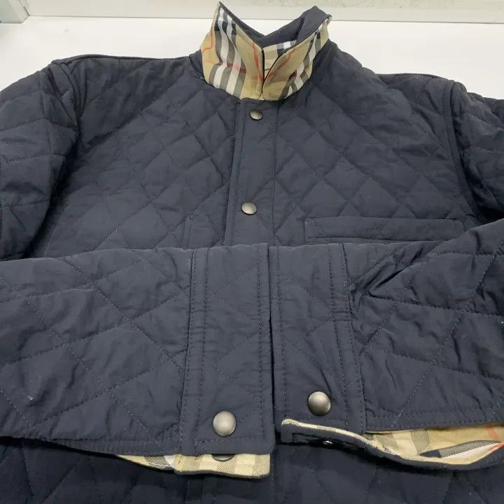 Burberry Burberry Logo Quilted Long Sleeve Cotton Jacket Size US M / EU 48-50 / 2 - 9 Thumbnail