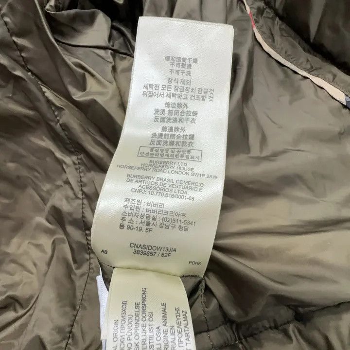 Burberry Burberry Casual Solid Zip Puffer Jacket Size US M / EU 48-50 / 2 - 4 Thumbnail