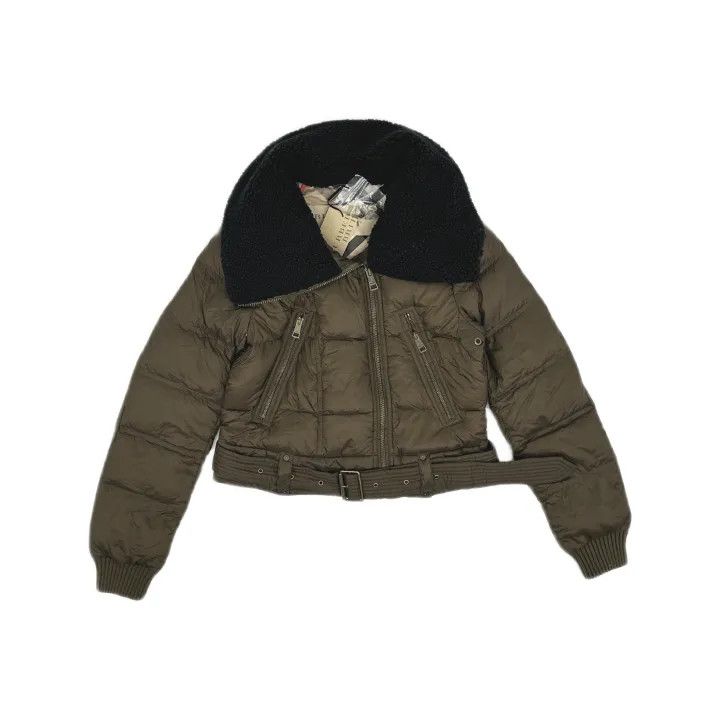 Burberry Burberry Casual Solid Zip Puffer Jacket Size US M / EU 48-50 / 2 - 2 Thumbnail
