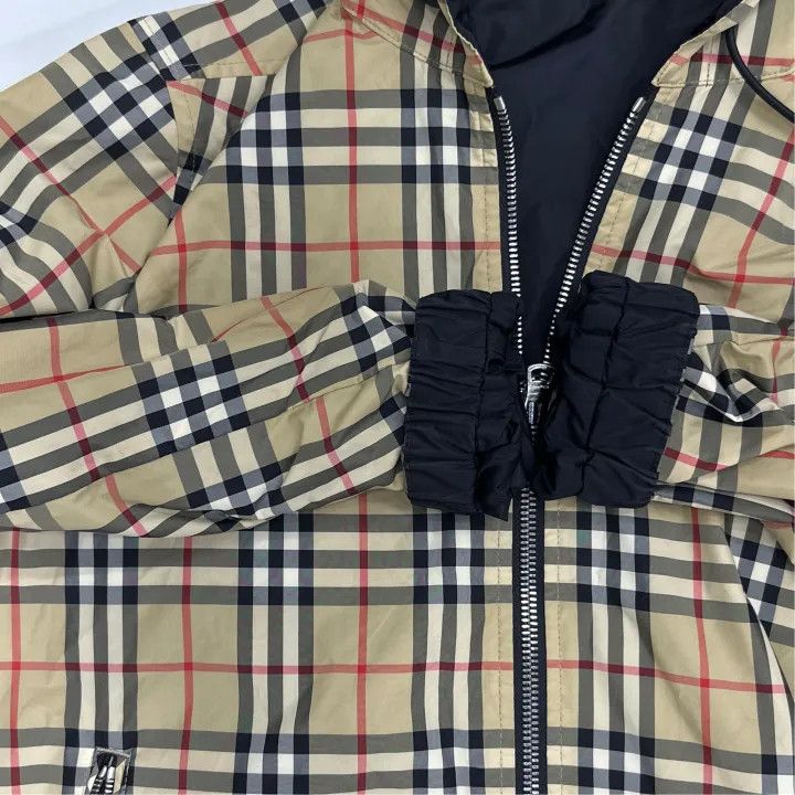 Burberry Burberry Vintage Reversible Checked Hooded Jacket Size US S / EU 44-46 / 1 - 6 Thumbnail