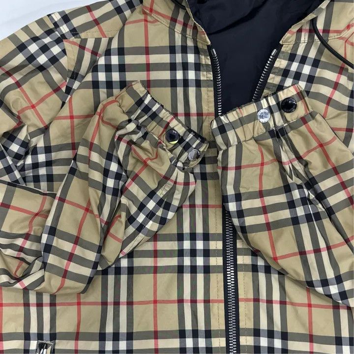 Burberry Burberry Vintage Reversible Checked Hooded Jacket Size US S / EU 44-46 / 1 - 8 Thumbnail