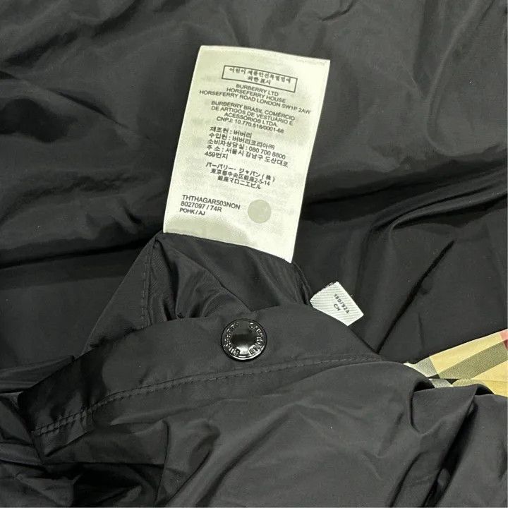 Burberry Burberry Vintage Reversible Checked Hooded Jacket Size US S / EU 44-46 / 1 - 2 Thumbnail
