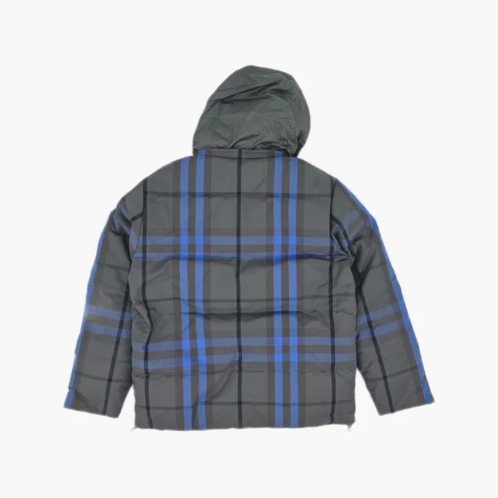 Burberry Burberry Gray Plaid Long Sleeve Down Jacket Size US S / EU 44-46 / 1 - 3 Thumbnail