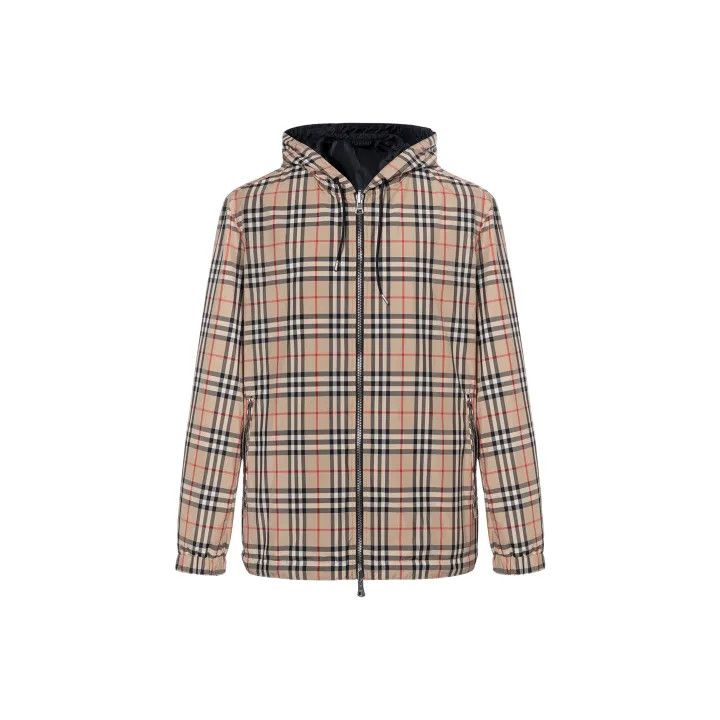 Burberry Burberry Vintage Check Reversible Hooded Jacket Size US S / EU 44-46 / 1 - 2 Thumbnail