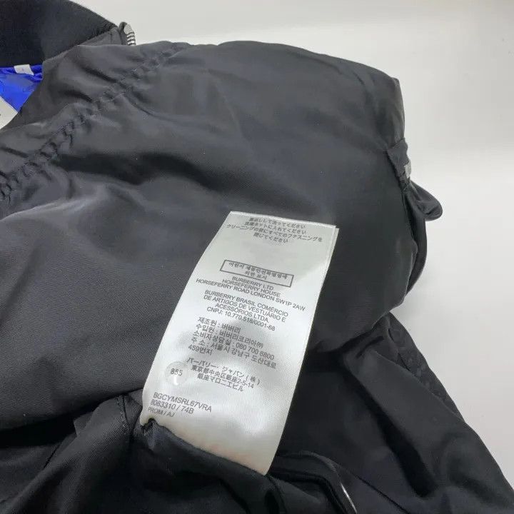 Burberry Burberry Black Zip-Up Bomber Jacket for Men Size US S / EU 44-46 / 1 - 6 Thumbnail