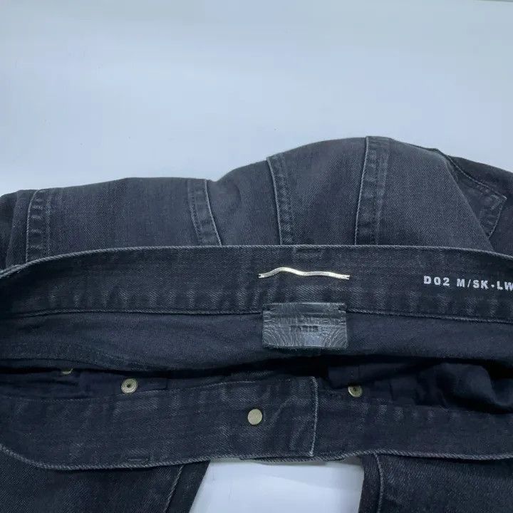Saint Laurent Paris Saint Laurent Black Distressed Casual Denim Pants Size US 29 - 6 Thumbnail