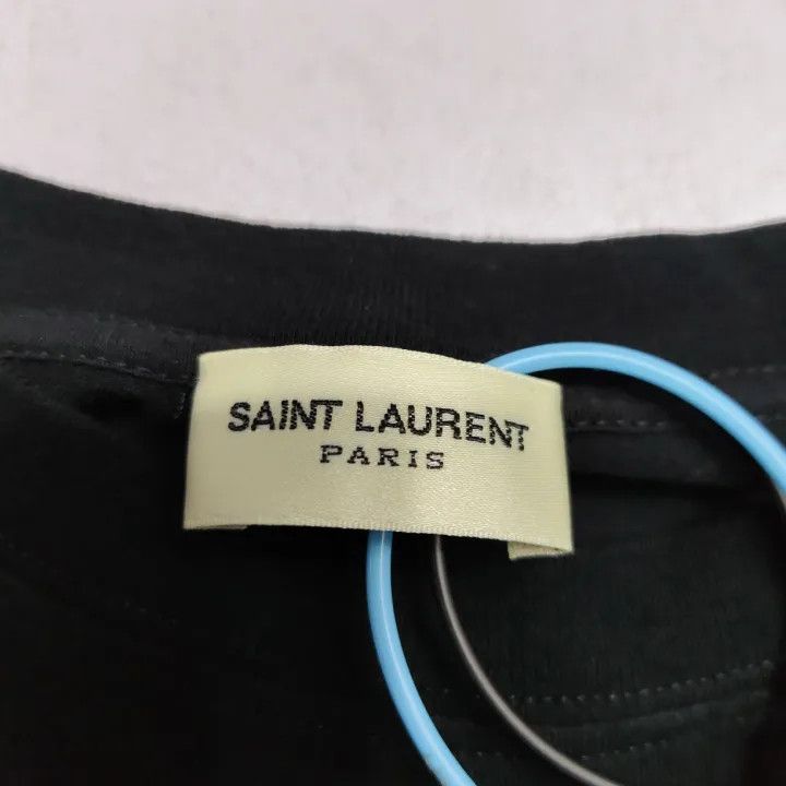 Saint Laurent Paris Yves Saint Laurent Shark Print Short Sleeve Tee Size US M / EU 48-50 / 2 - 3 Thumbnail