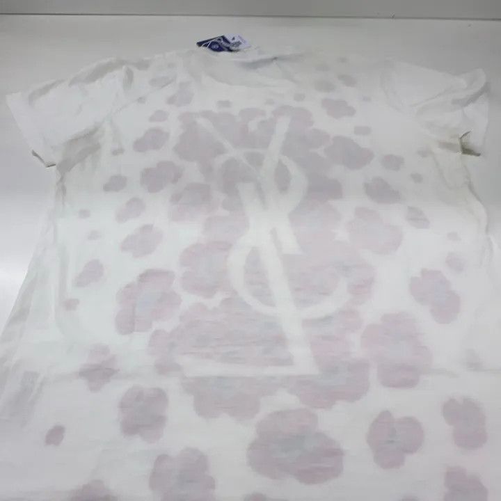 Saint Laurent Paris Saint Laurent Casual Floral Print Short Sleeve T-Shirt Size US S / EU 44-46 / 1 - 10 Thumbnail